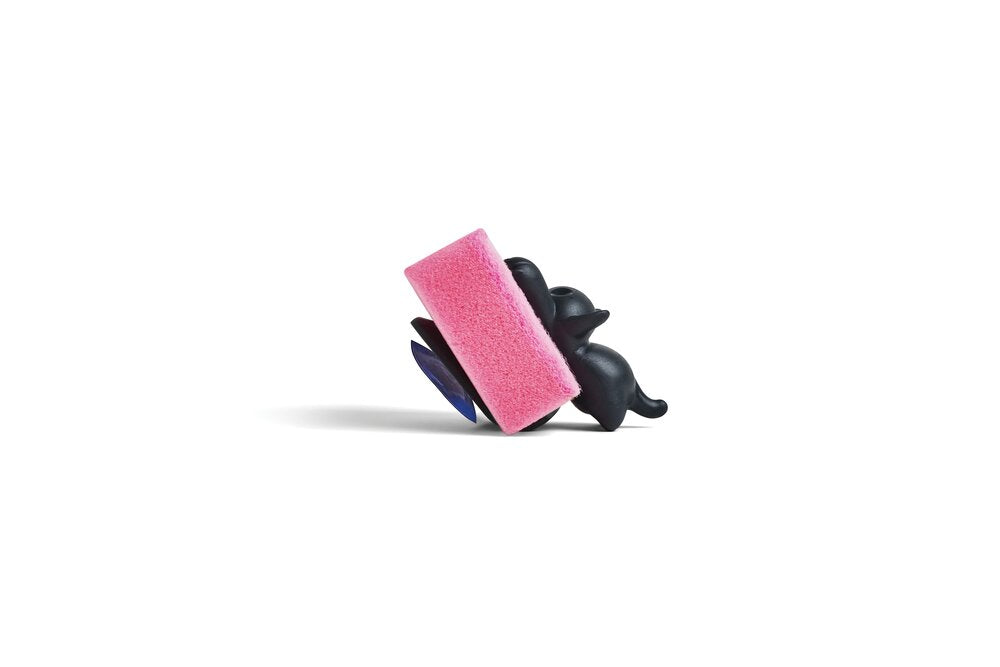 Scrubby holder til svamp - sort